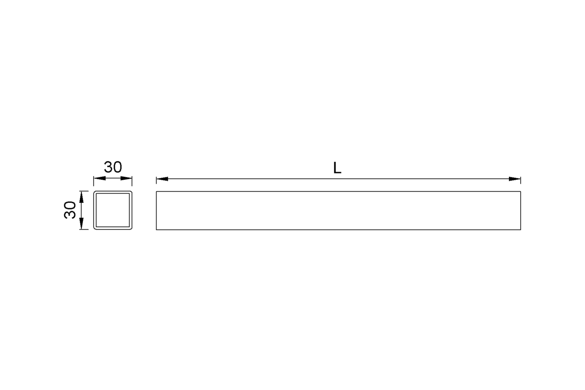 Produktzeichnung KWS Rohr 8520