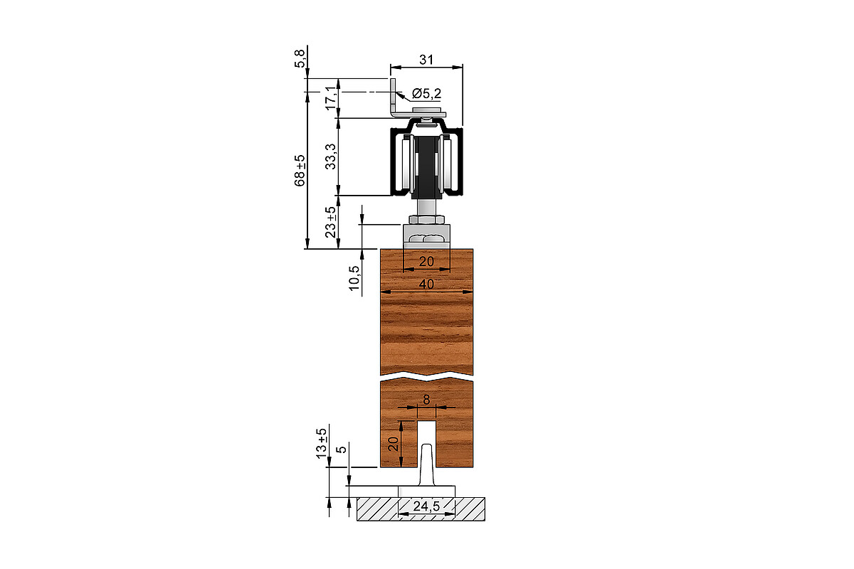 Drawing shows HELM MKL80H109