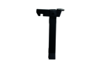 KWS Gate holder 1318 in finish 03 (steel, black stove-enamelled)