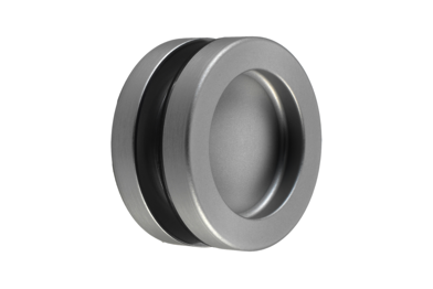 KWS Flush pull set 5252 in finish 41 (aluminium, KWS 1 silver anodised)