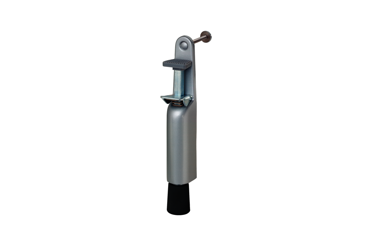 KWS Door holder 1030 in finish 02 (steel, silver stove-enamelled)