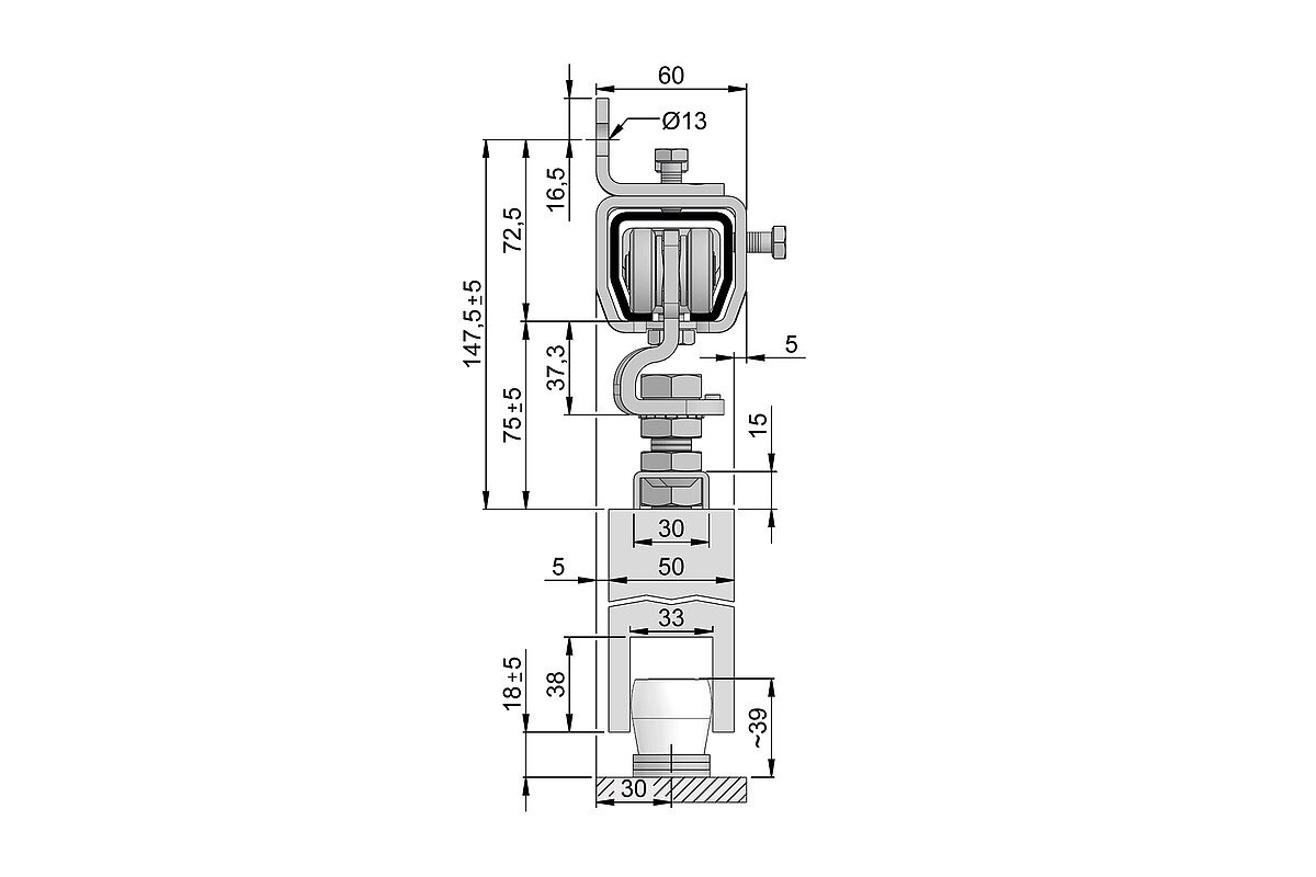 Drawing shows HELM SP.400.W.1.01..