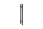 KWS Pair of door handles 8146 in finish 35 (aluminium, stainless steel effect anodised)