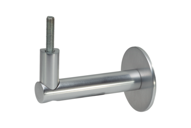 KWS Handrail support 4545 in finish 41 (aluminium, KWS 1 silver anodised)