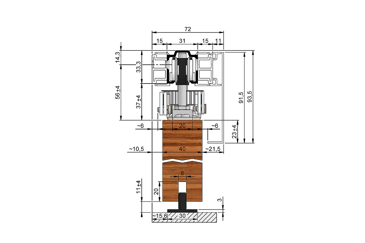Drawing shows HELM MKL80H119