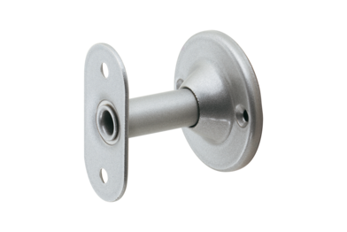 KWS Handrail support 4502 in finish 02 (steel, silver stove-enamelled)