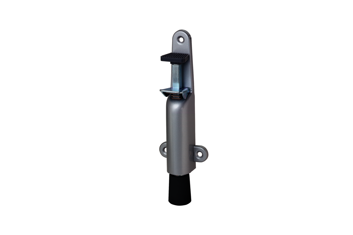 KWS Door holder 1026 in finish 02 (steel, silver stove-enamelled)