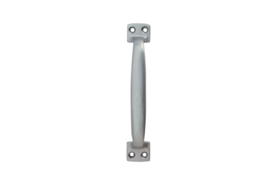 KWS Pull handle 5305 in finish 02 (grey cast iron, silver stove-enamelled)