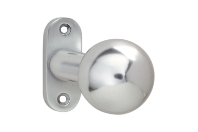 KWS Door knob 3471 in finish 22 (aluminium, KWS 1 silver anodised)