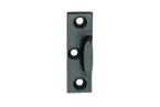 KWS wedge plate 6536 for locking handle in finish 02 grey cast iron, silver stove-enamelled)