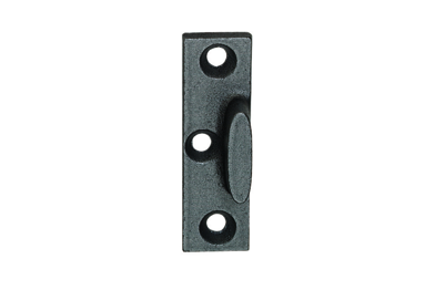 KWS wedge plate 6536 for locking handle in finish 02 grey cast iron, silver stove-enamelled)