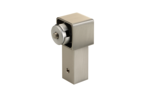 KWS End support 8704 in finish 35 (aluminium, stainless steel effect anodised)