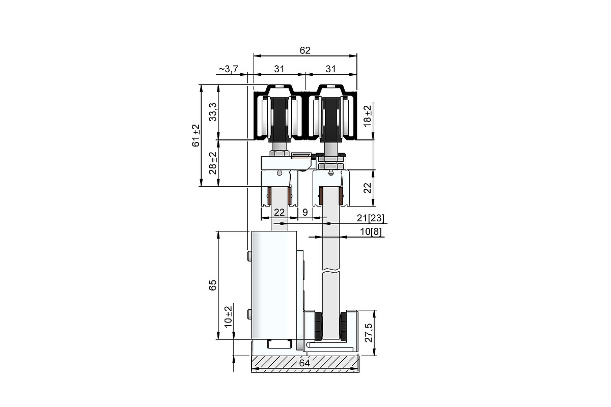 Drawing shows HELM MK.L80.G.130..