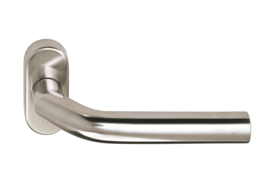 KWS Lever handle 3F35 in finish 82 (stainless steel, matte)