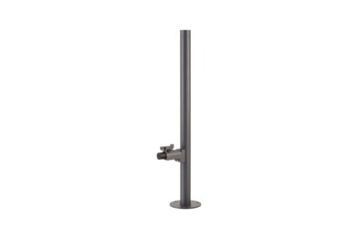 KWS Post and door holder 1920 in finish 77 (aluminium, DB 703 series 703 anthracite powder-coated)