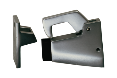 KWS Door holder 1062 in finish 31 (aluminium, KWS 1 silver anodised)