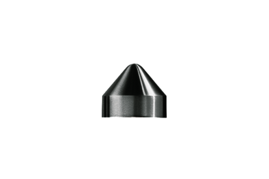 KWS Decorative end cap cone 8801 in finish 82 (stainless steel, matte)