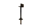 KWS Partition support 4058 in finish 82 (stainless steel, matte)