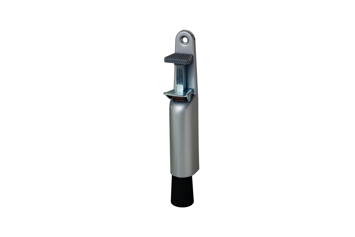 KWS Door holder 1032 in finish 02 (steel, silver stove-enamelled)