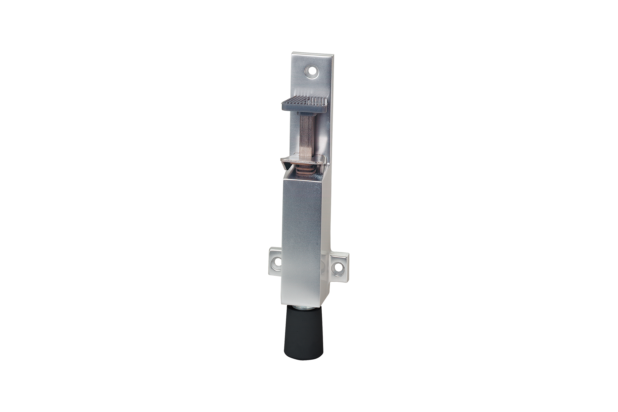 KWS Door holder 1027 in finish 31 (aluminium, KWS 1 silver anodised)