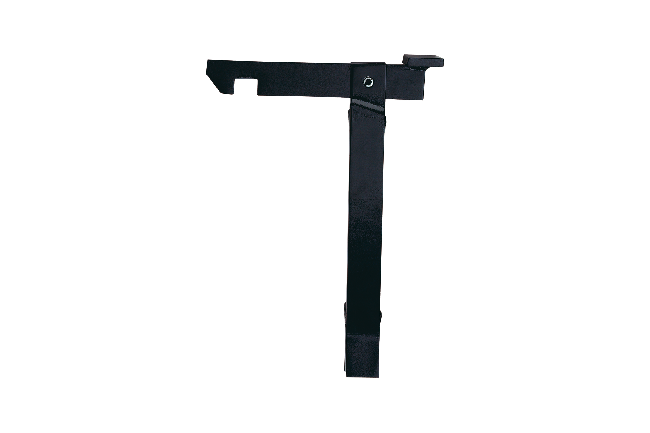 KWS Gate holder 1315 in finish 03 (steel, black stove-enamelled)