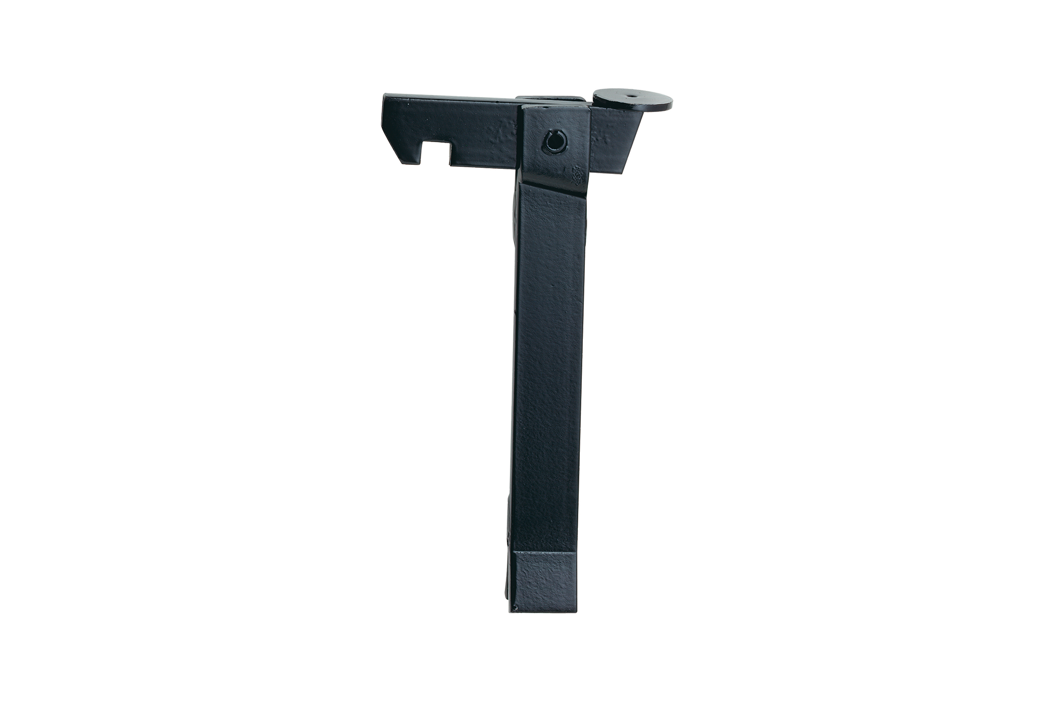 KWS Gate holder 1318 in finish 03 (steel, black stove-enamelled)