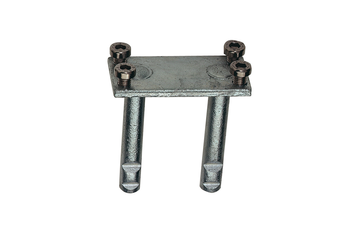 KWS Anchor bolt 1508 for door holder/door buffer in finish 07 (steel, hot-dip galvanised)