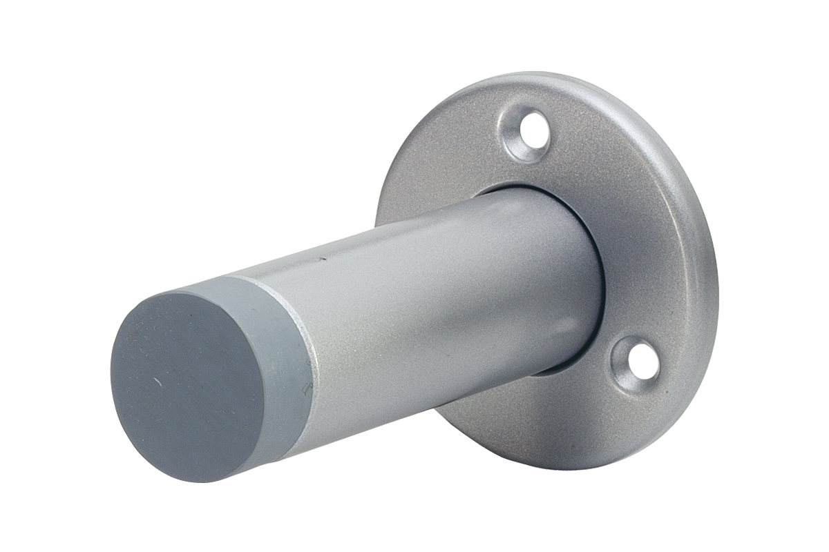 KWS Door buffer 2010 in finish 02 (steel, silver stove-enamelled)