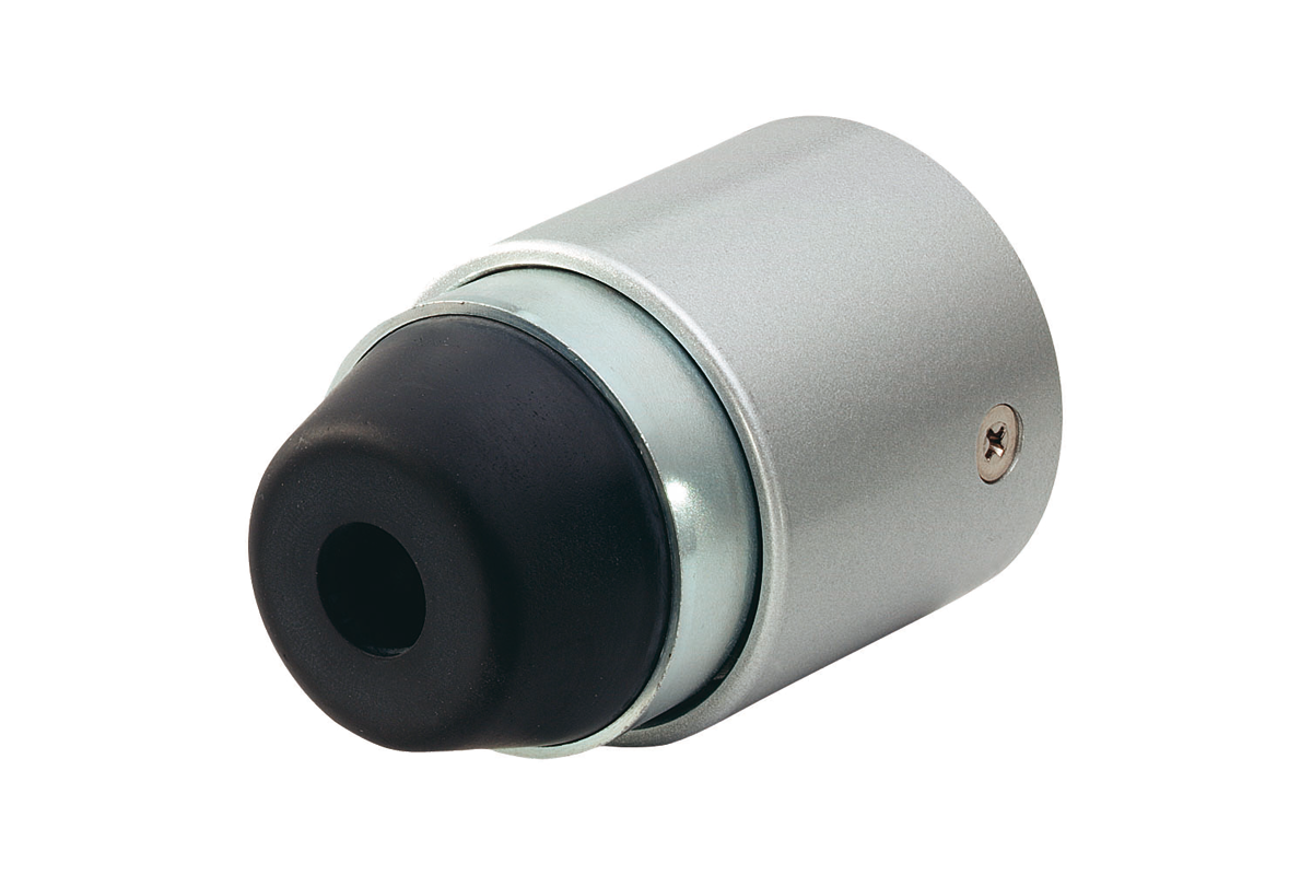 KWS Door buffer 2120 in finish 02 (steel, silver stove-enamelled)