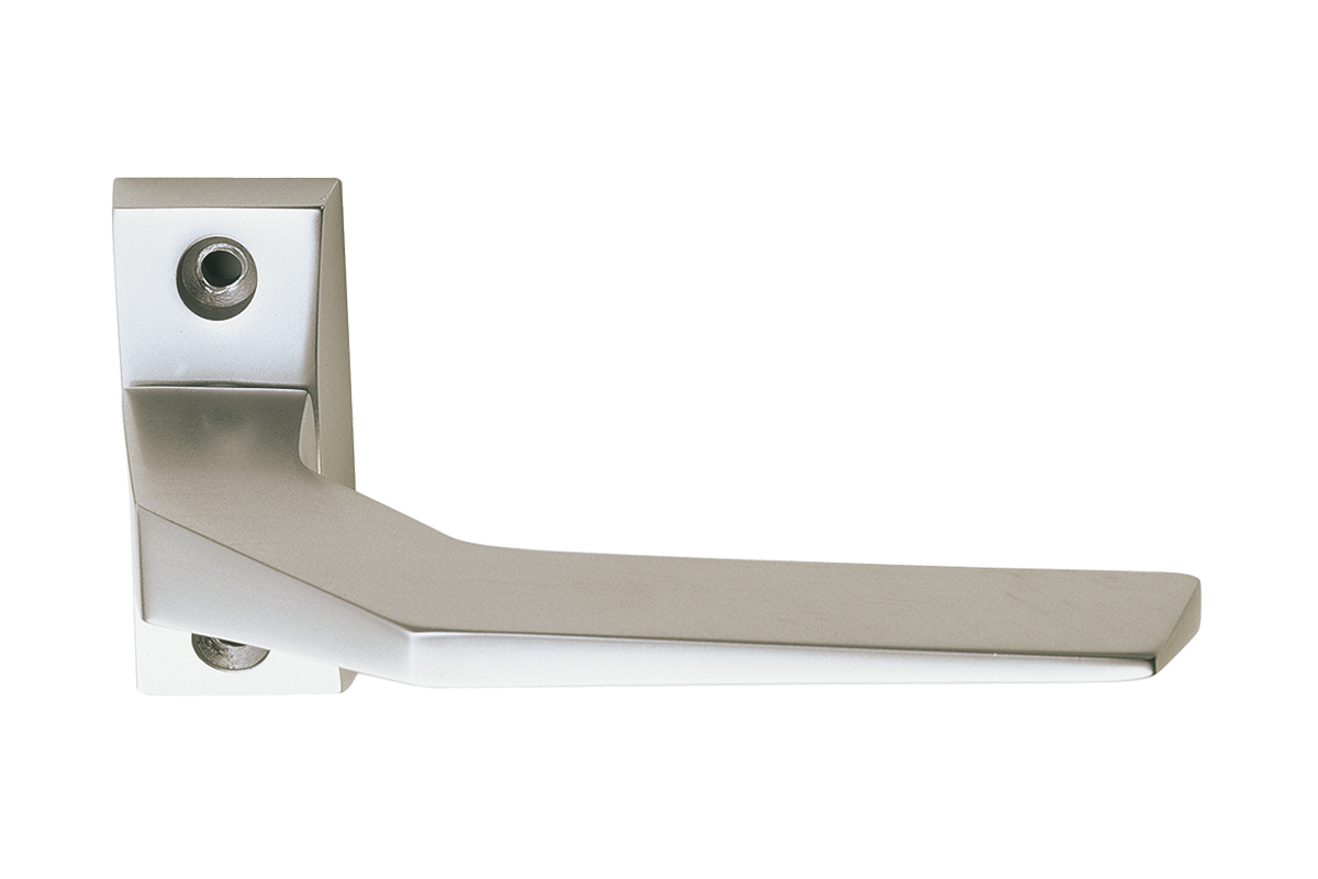 KWS Lever handle 3427 in finish 22 (aluminium, KWS 1 silver anodised)