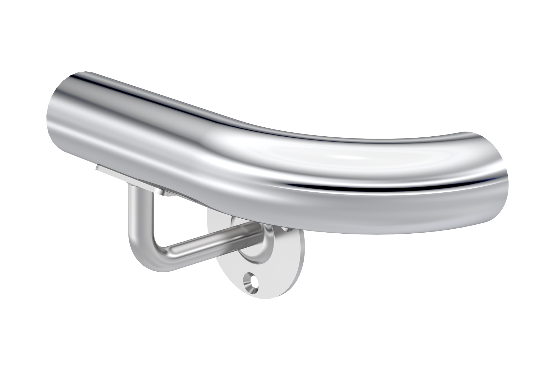 KWS Handrail support 4621 in finish 82 (stainless steel, matte)