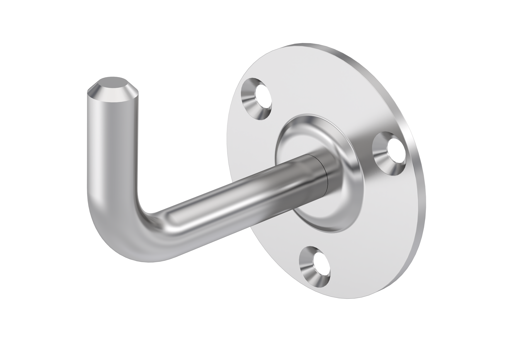 KWS Handrail support 4627 in finish 82 (stainless steel, matte)