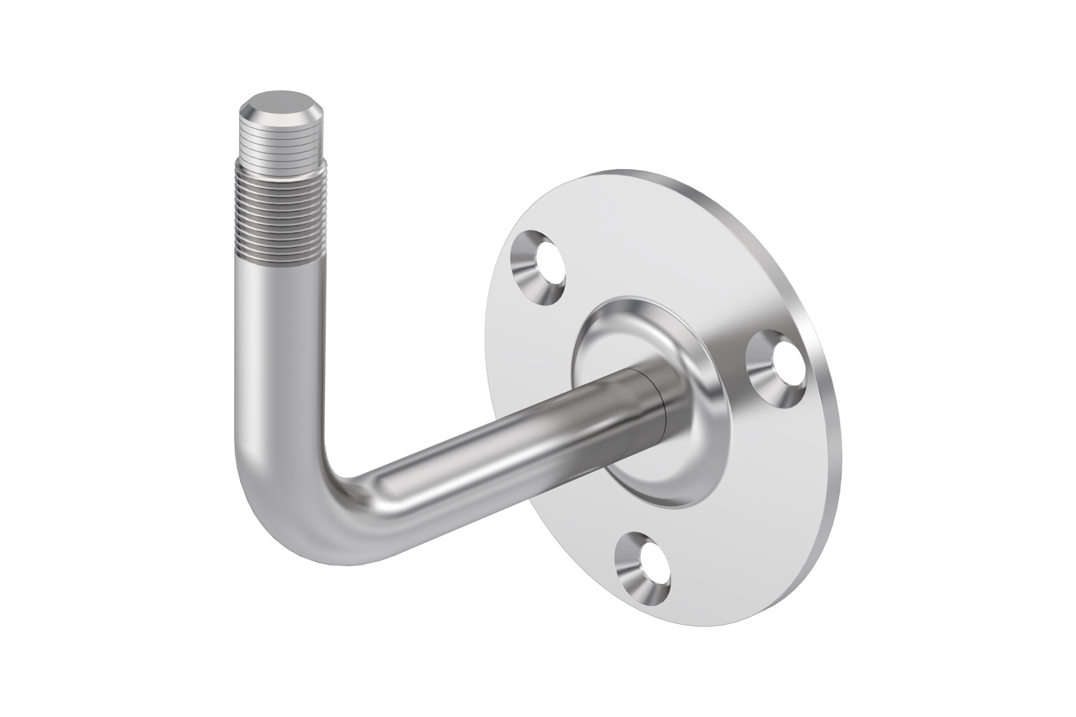 KWS Handrail support 4629 in finish 82 (stainless steel, matte)