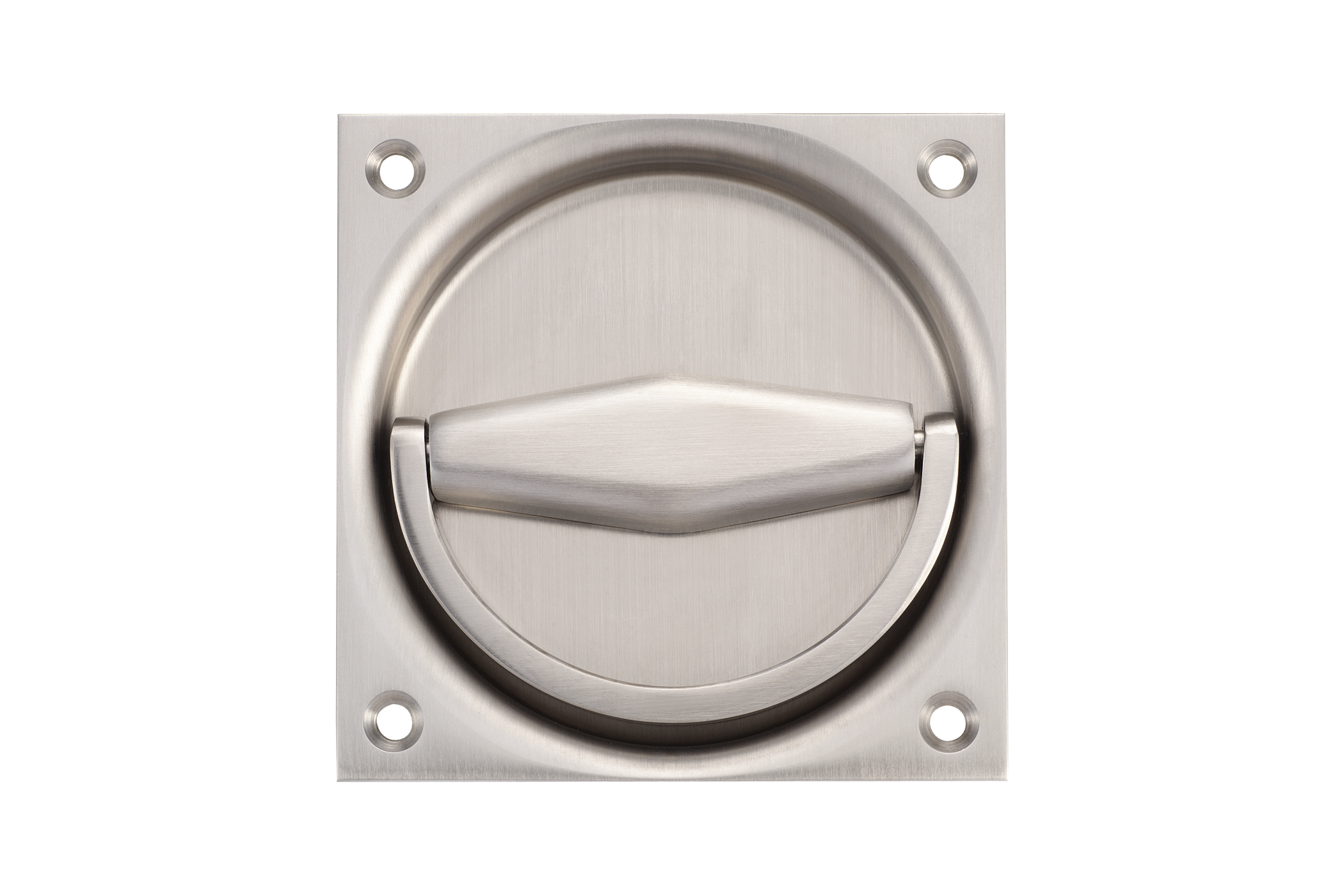 KWS Flush handle 5016 in finish 31 (aluminium, KWS 1 silver anodised)