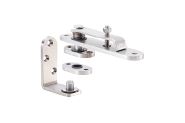 KWS Pivot hinge 6207 in finish 82 (stainless steel, matte)