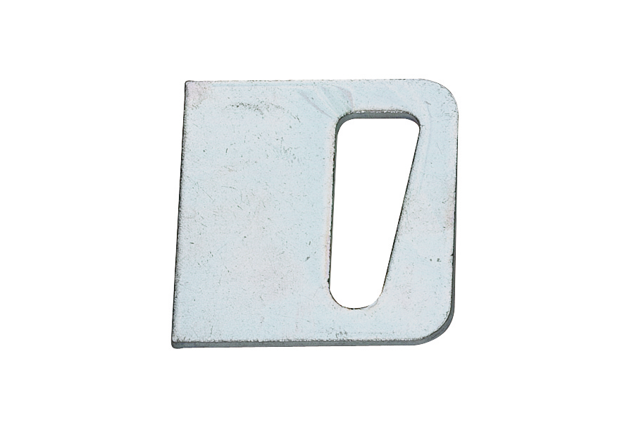 KWS locking plate 6539 for locking handle in finish 82 (stainless steel, matte)